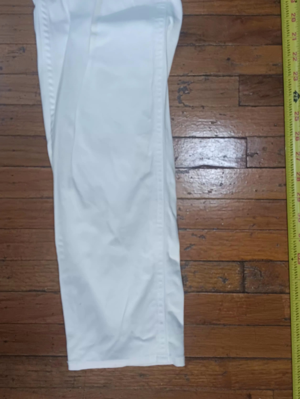 Ag Adriano Goldschmied White Slim Cargo Pants - Picture 6 of 7